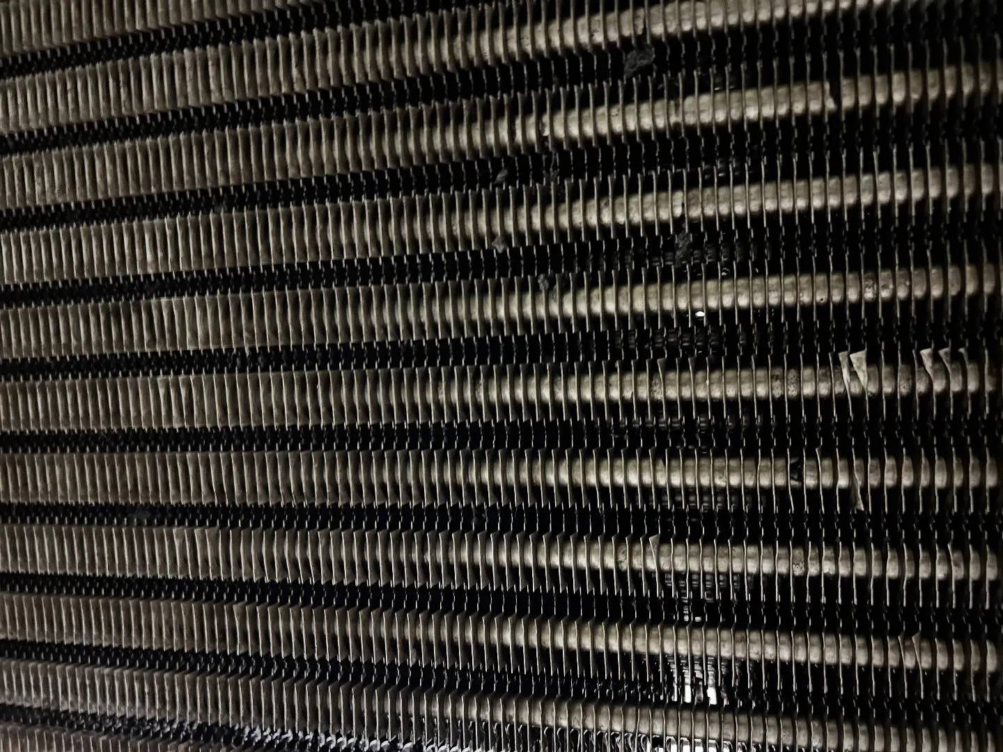 冷却器洗浄作業