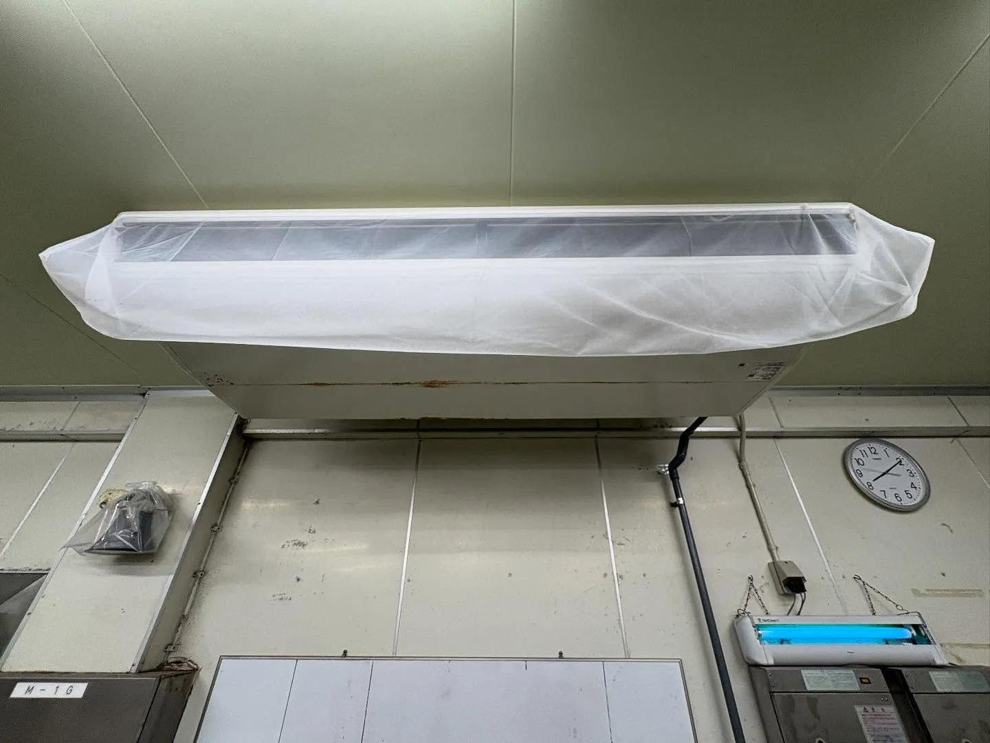 空調機洗浄作業