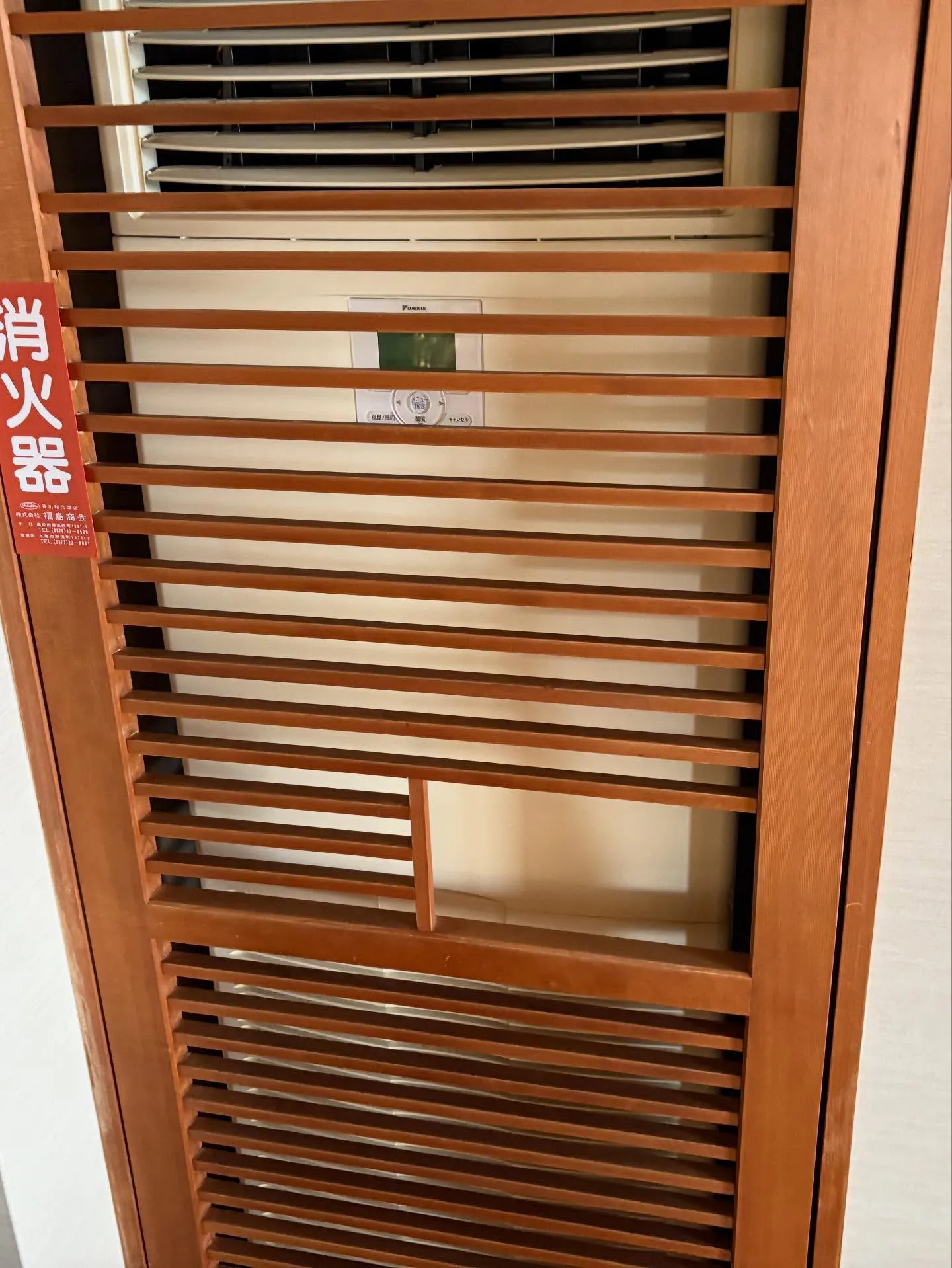 床置き空調機圧縮機異常停止